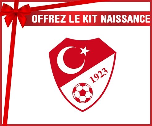 kit naissance bébé personnalisé Turkey national football team