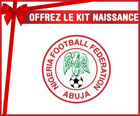 kit naissance bébé personnalisé Nigeria national football team