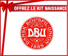 kit naissance bébé personnalisé Denmark national football team