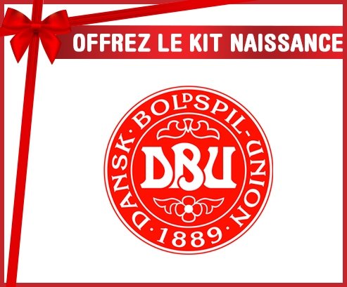 kit naissance bébé personnalisé Denmark national football team