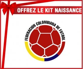 kit naissance bébé personnalisé Colombia national football team
