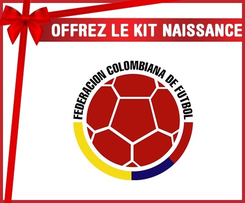 kit naissance bébé personnalisé Colombia national football team