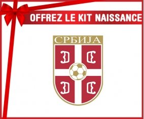 kit naissance bébé personnalisé Serbia national football team
