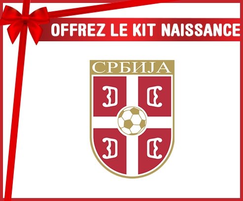 kit naissance bébé personnalisé Serbia national football team