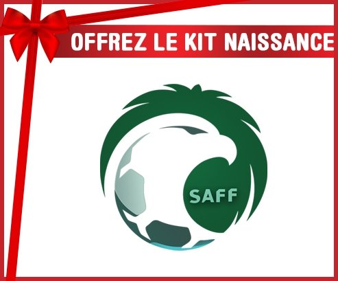 kit naissance bébé personnalisé Saudi Arabia national football team
