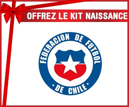 kit naissance bébé personnalisé Chile national football team