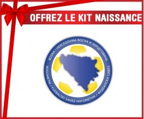kit naissance bébé personnalisé Bosnia Herzegovina national football team