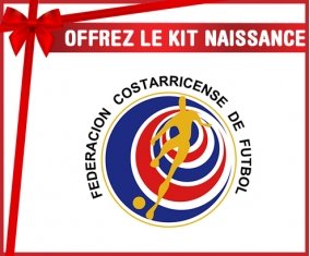 kit naissance bébé personnalisé Costa Rica national football team