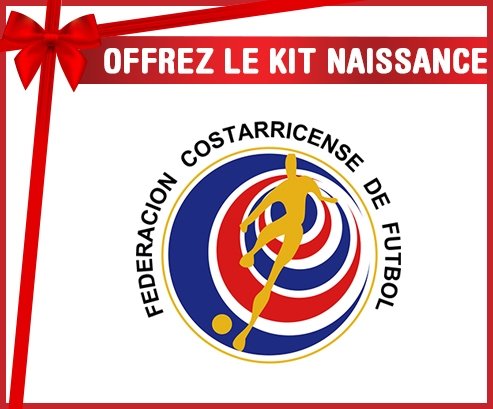 kit naissance bébé personnalisé Costa Rica national football team