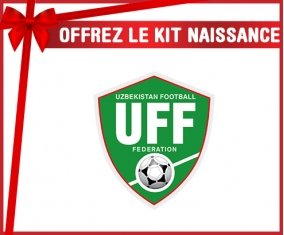 kit naissance bébé personnalisé Uzbekistan national football team