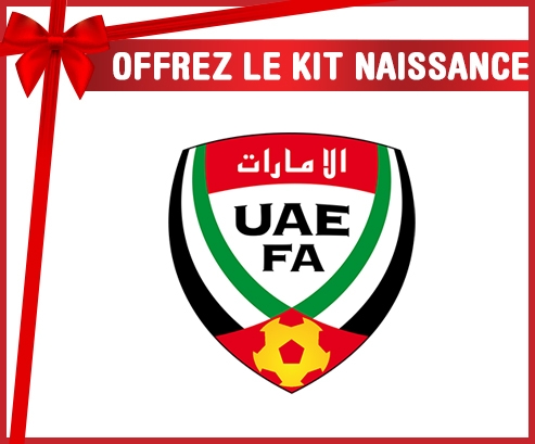 kit naissance bébé personnalisé United Arab Emirates national football team
