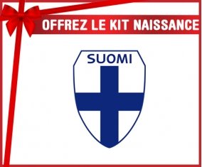 kit naissance bébé personnalisé Finland national football team