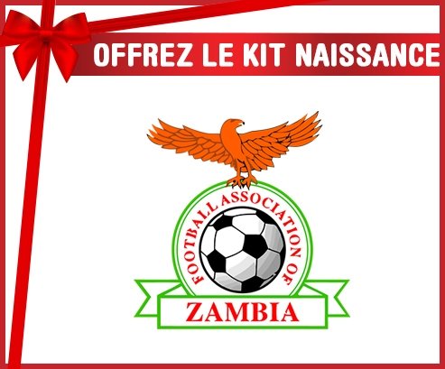 kit naissance bébé personnalisé Zambia national football team