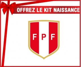 kit naissance bébé personnalisé Peru national football team