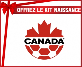 kit naissance bébé personnalisé Canada national football team