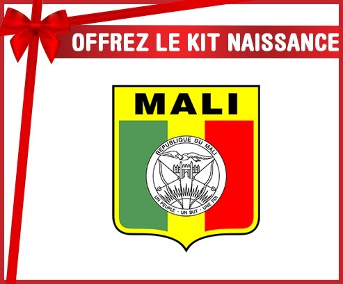 kit naissance bébé personnalisé Mali national football team