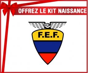 kit naissance bébé personnalisé Ecuador national football team