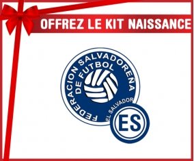 kit naissance bébé personnalisé El Salvador national football team