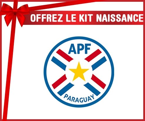 kit naissance bébé personnalisé Paraguay national football team