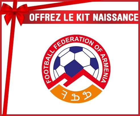kit naissance bébé personnalisé Armenia national football team