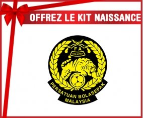 kit naissance bébé personnalisé Malaysia national football team