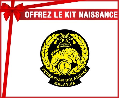 kit naissance bébé personnalisé Malaysia national football team