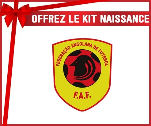 kit naissance bébé personnalisé Angola national football team