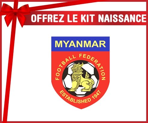 kit naissance bébé personnalisé Myanmar national football team