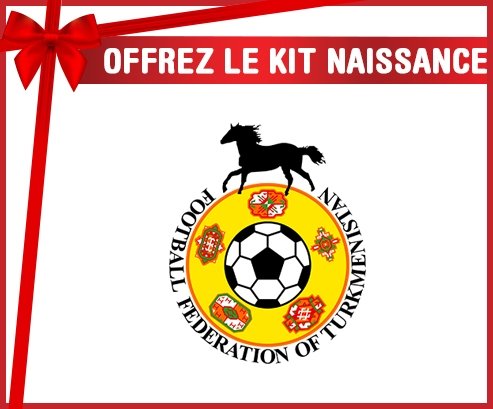 kit naissance bébé personnalisé Turkmenistan national football team