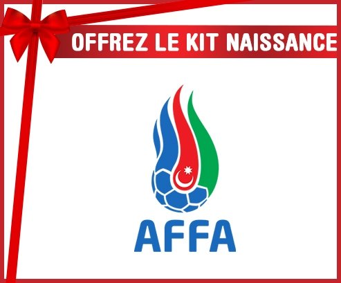kit naissance bébé personnalisé Azerbaijan national football team