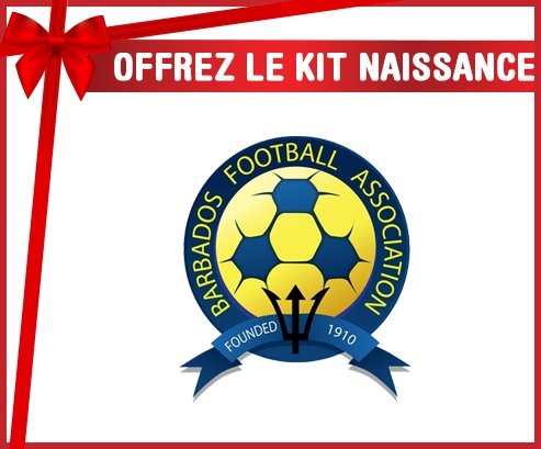 kit naissance bébé personnalisé Barbados national football team