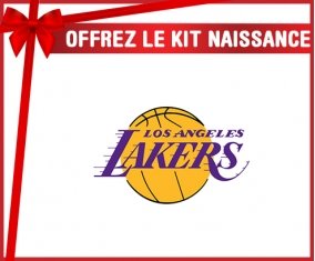 kit naissance bébé personnalisé Los Angeles Lakers