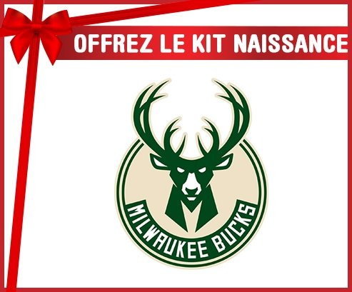 kit naissance bébé personnalisé Milwaukee Bucks