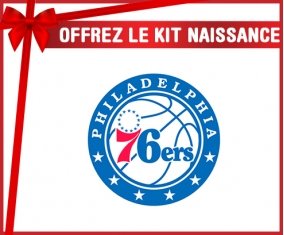 kit naissance bébé personnalisé Philadelphia 76ers