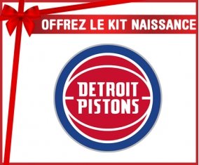 kit naissance bébé personnalisé Detroit Pistons