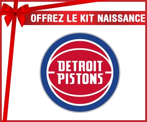 kit naissance bébé personnalisé Detroit Pistons