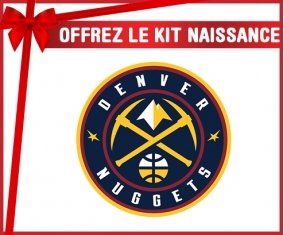 kit naissance bébé personnalisé Denver Nuggets