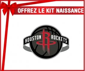 kit naissance bébé personnalisé Houston Rockets
