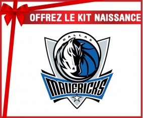 kit naissance bébé personnalisé Dallas Mavericks