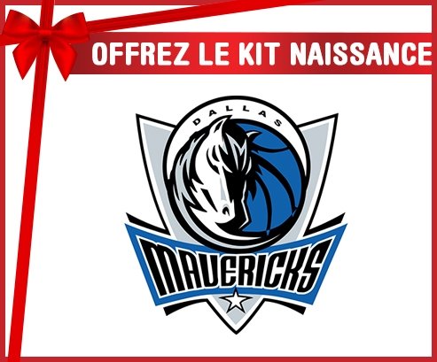 kit naissance bébé personnalisé Dallas Mavericks