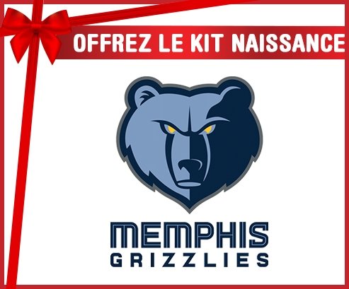 kit naissance bébé personnalisé Memphis Grizzlies