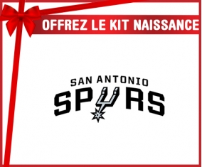 kit naissance bébé personnalisé San Antonio Spurs