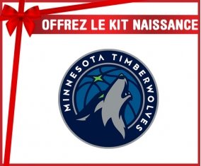 kit naissance bébé personnalisé Minnesota Timberwolves