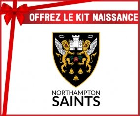 kit naissance bébé personnalisé Northampton Saints