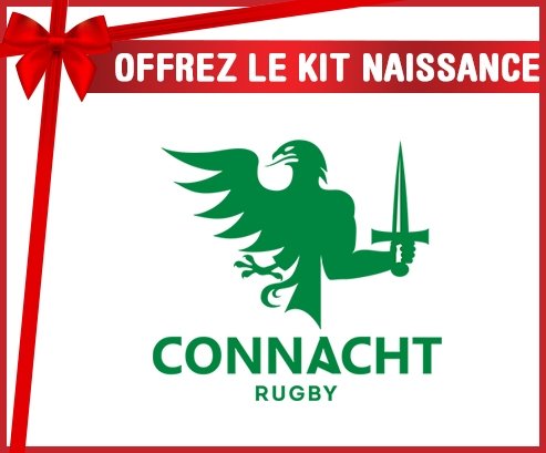 kit naissance bébé personnalisé Connacht Rugby