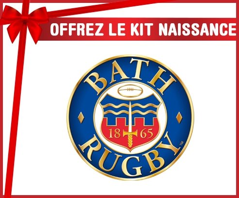 kit naissance bébé personnalisé Bath Rugby