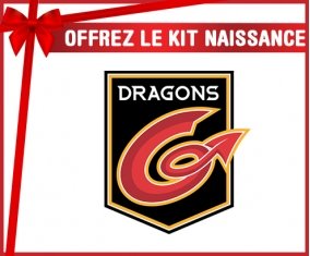 kit naissance bébé personnalisé Newport Gwent Dragons