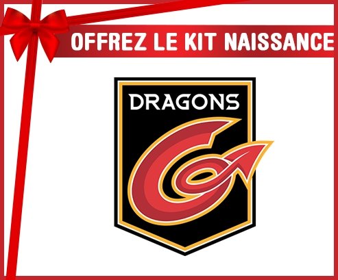 kit naissance bébé personnalisé Newport Gwent Dragons