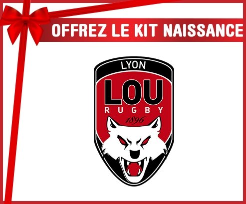 kit naissance bébé personnalisé Lyon LOU Rugby