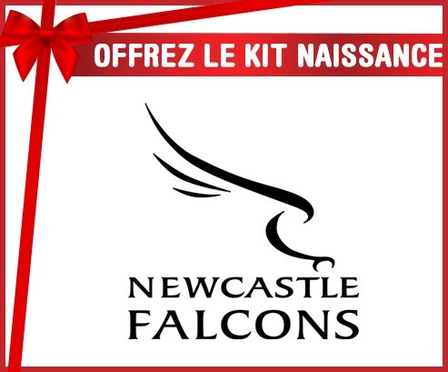 kit naissance bébé personnalisé Newcastle Falcons